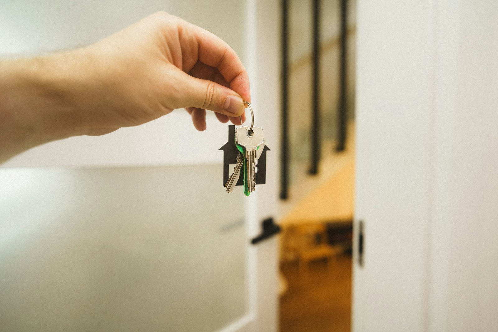 Handing over the keys to a new home