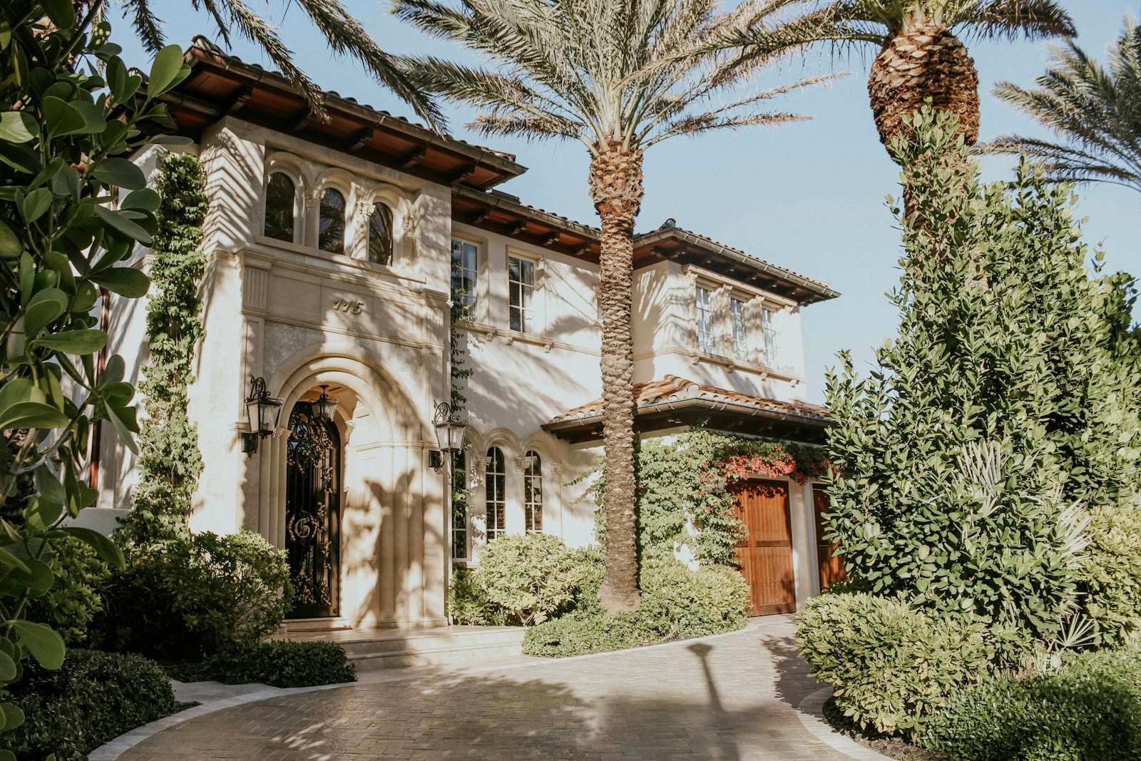 Mediterranean-style home in South Florida